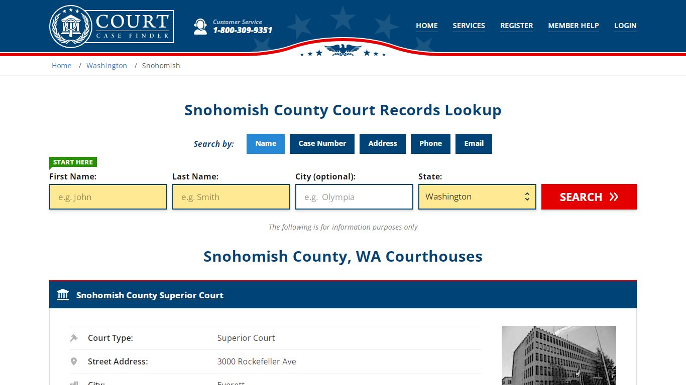 Snohomish County Court Records | WA Case Lookup